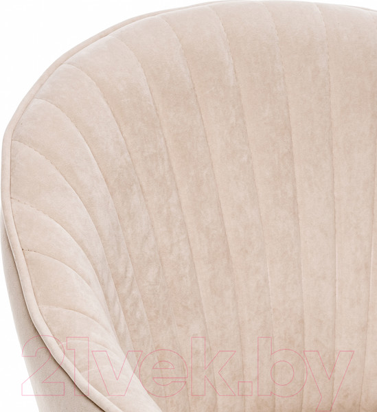 Изображение товара Стул Импэкс Leset Вайд с подлокотниками (черный/велюр бежевый)