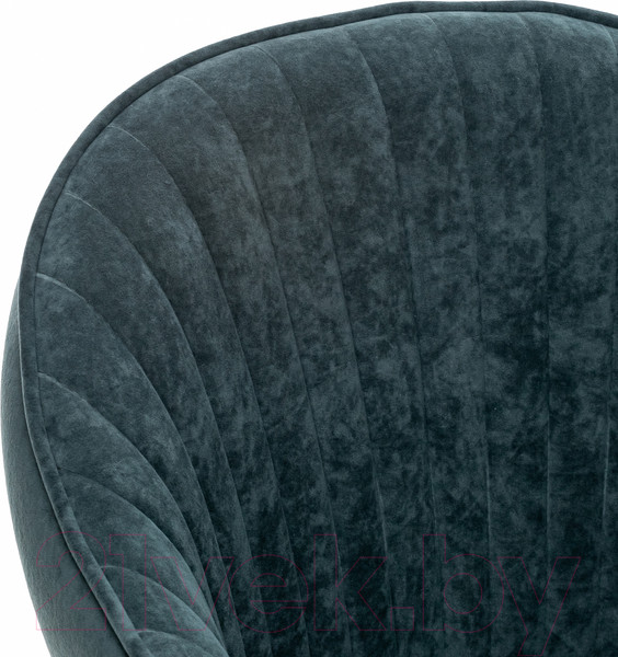 Изображение товара Стул Импэкс Leset Вайд с подлокотниками (белый/велюр темно-зеленый)