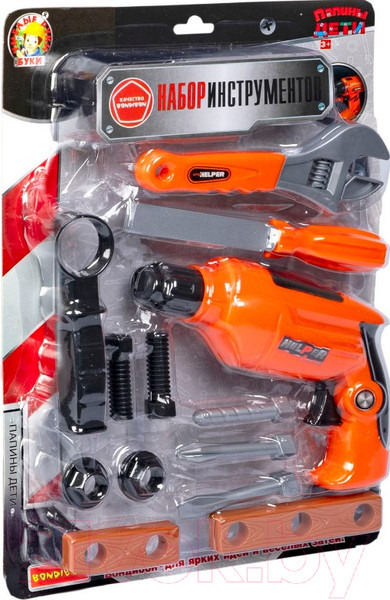 Изображение товара Набор инструментов игрушечный Bondibon Папины дети / ВВ5633