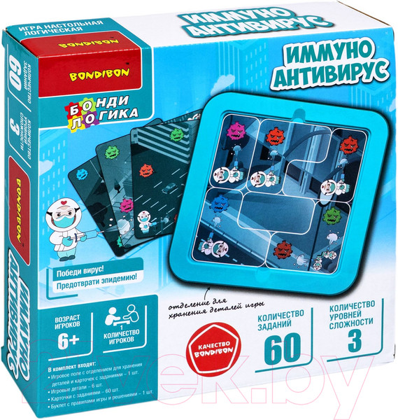 Изображение товара Развивающая игра Bondibon Иммуно Антивирус / ВВ5769