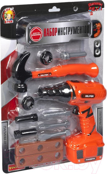 Изображение товара Набор инструментов игрушечный Bondibon Папины дети / ВВ5630