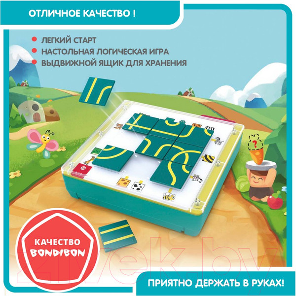 Изображение товара Развивающая игра Bondibon Тропинки Путь к разгадке / ВВ5758