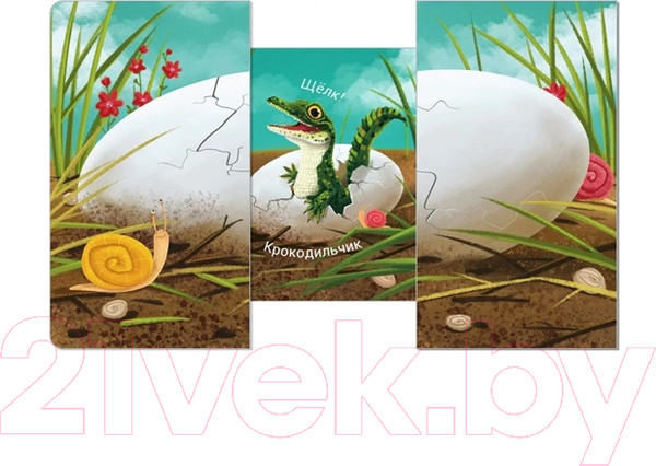 Изображение товара Развивающая книга Робинс Книжки – задвижки. Кто там внутри?