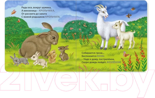 Изображение товара Развивающая книга Робинс Загадки-рифмы. Мамы и малыши. Домашние животные (Сосновский Е.)