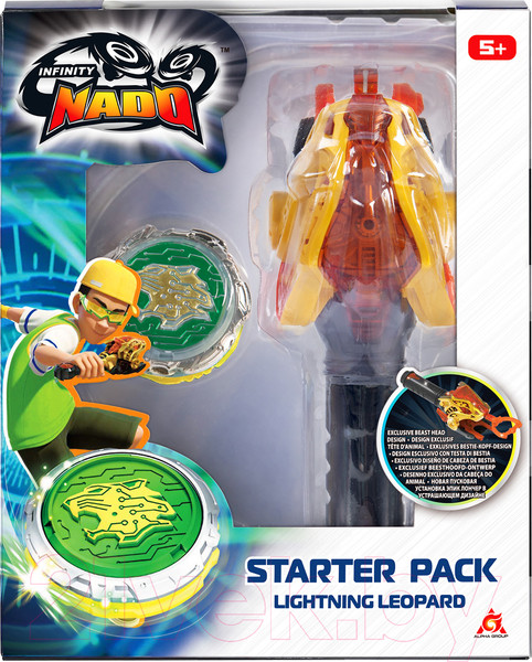 Изображение товара Игрушка детская Infinity Nado Волчок Эпик Лончер Старт / 40596