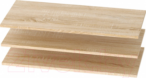 Изображение товара Комплект полок для корпусной мебели Памир Соната ШС-900 (дуб сонома)