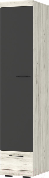 Изображение товара Шкаф-пенал Памир Соната ШС-450 (крафт белый/антрацит)