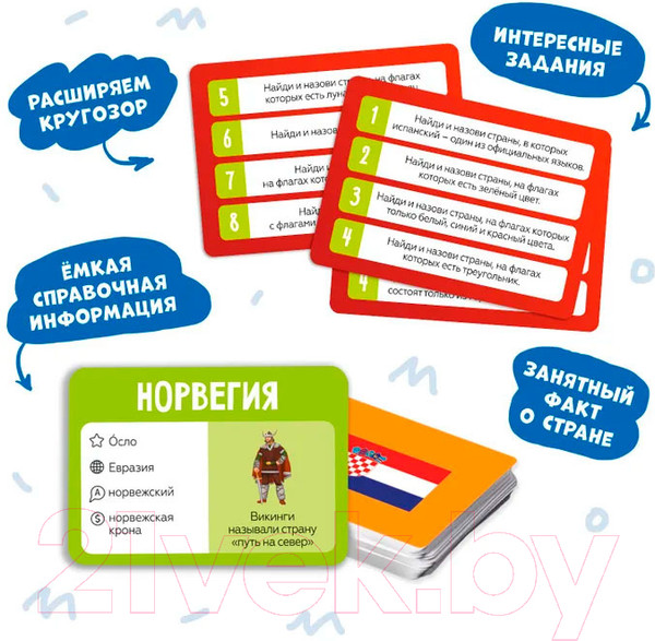 Изображение товара Настольная игра Геодом Мегафлагомания / 2910