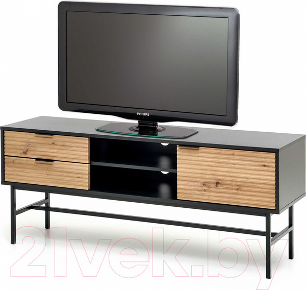 Изображение товара Тумба Halmar Murano RTV-1 (дуб артизан/черный)