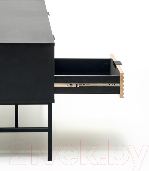 Изображение товара Тумба Halmar Murano RTV-1 (дуб артизан/черный)