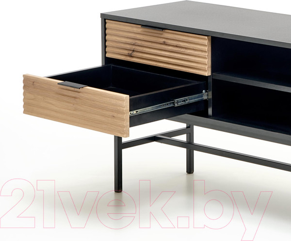 Изображение товара Тумба Halmar Murano RTV-1 (дуб артизан/черный)