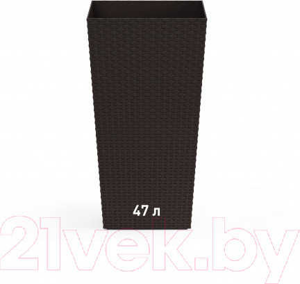 Изображение товара Кашпо Альтернатива Ротанг / М8848 (мокко)