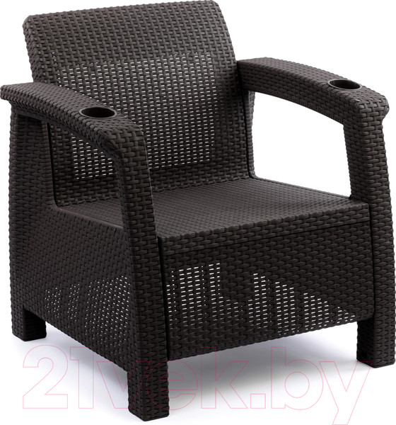 Изображение товара Кресло садовое Альтернатива Ротанг-плюс / М8839 (мокко)