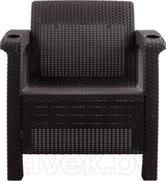 Изображение товара Комплект кресел садовых Альтернатива Ротанг-плюс / М8840 (мокко)