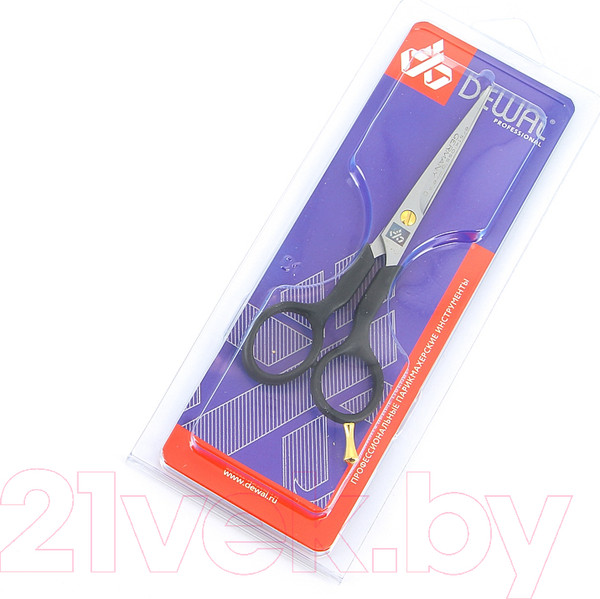 Изображение товара Ножницы парикмахерские Dewal Easy Step 2312/5.5 (черный)