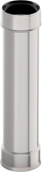 Изображение товара Труба вытяжная Гефест Сталь 1м 115 AISI 430/0.8мм