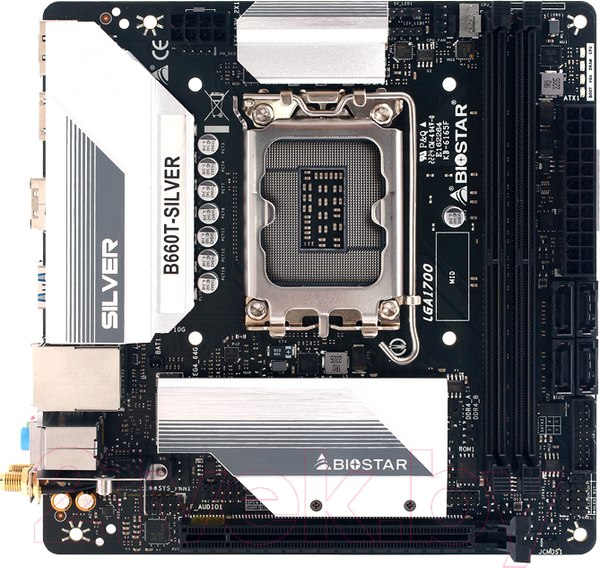 Изображение товара Материнская плата Biostar B660T-SILVER