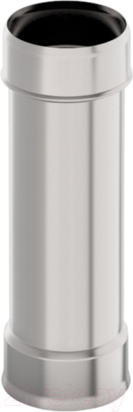 Изображение товара Труба вытяжная Гефест Сталь 0.5м 180 AISI 430/0.8мм