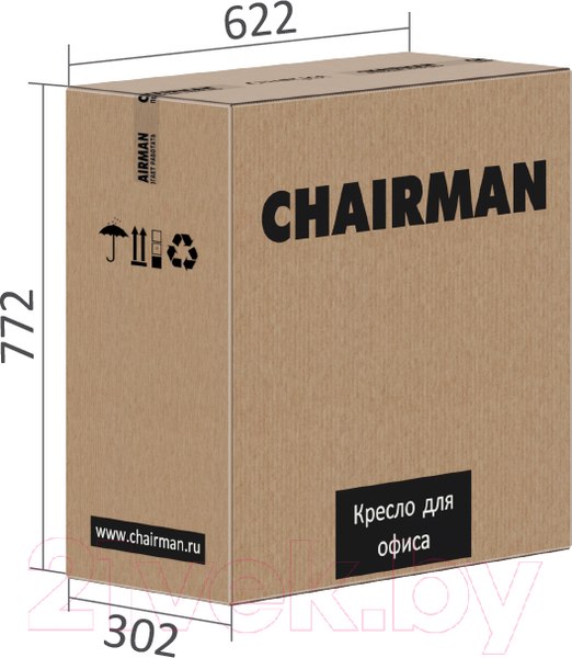 Изображение товара Кресло офисное Chairman CH571 (черный)