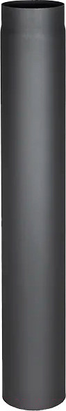 Изображение товара Труба дымохода КПД 1000мм 2мм/180 (черный)