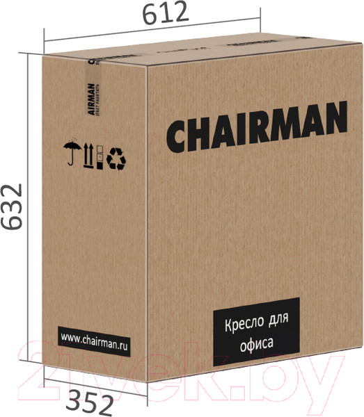 Изображение товара Кресло офисное Chairman Home 119 (Т-6 бежевый/пластик)
