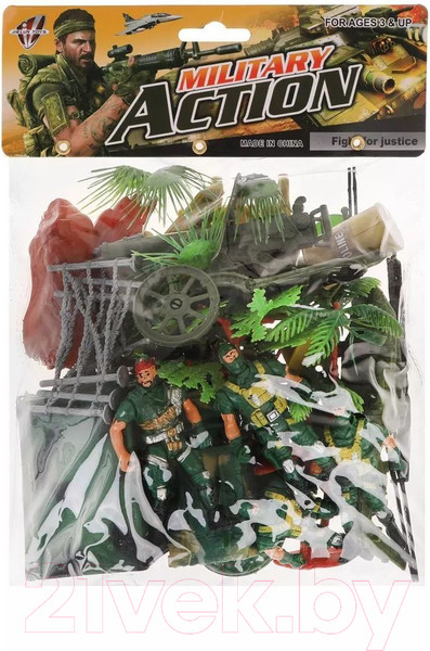 Изображение товара Набор фигурок игровых Наша игрушка Военный / JL668-30