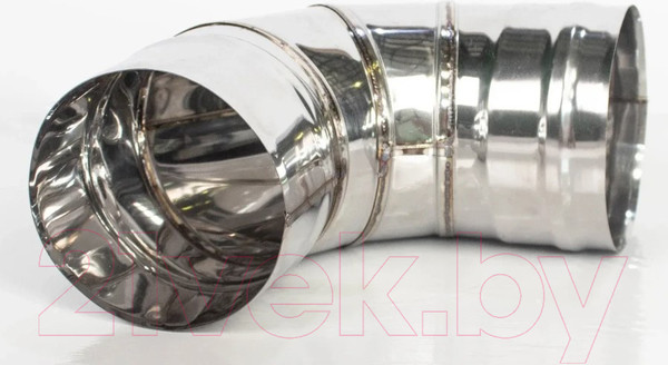 Изображение товара Поворот для труб Гефест Сталь 90/150 AISI 430/0.8мм 275мм