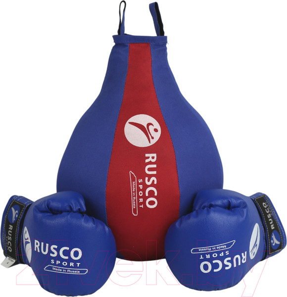 Изображение товара Набор для бокса детский RuscoSport 4oz (синий/красный)