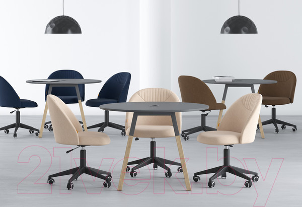 Изображение товара Кресло офисное Chairman Home 119 (Т-82 синий/пластик)