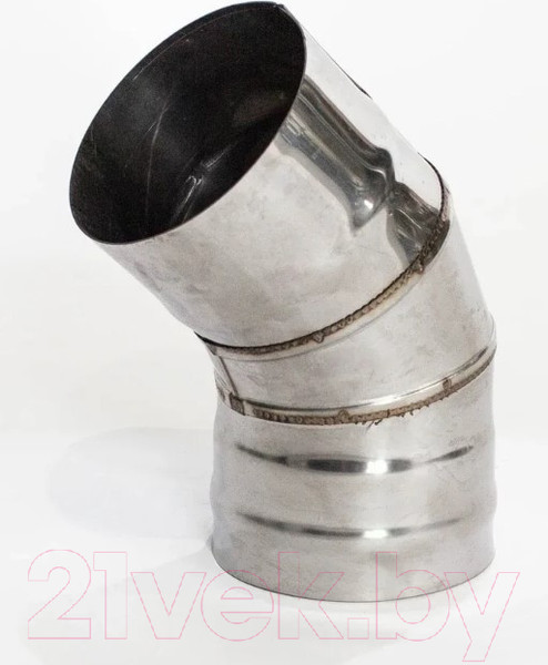 Изображение товара Поворот для труб Гефест Сталь 135/115 AISI 430/0.8мм 243мм