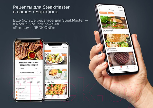 Изображение товара Электрогриль Redmond RGM-M819D
