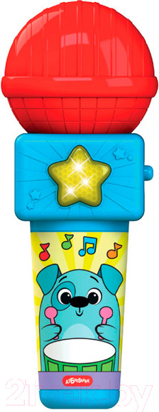 Изображение товара Музыкальная игрушка Азбукварик Микрофон Я играю и пою / 3144