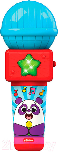 Изображение товара Музыкальная игрушка Азбукварик Микрофон Модные песенки / 3143