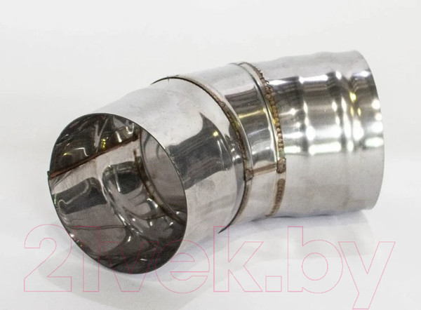 Изображение товара Поворот для труб Гефест Сталь 135/150 AISI 430/0.8мм 267мм