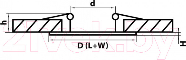 Изображение товара Точечный светильник Lightstar Levigo 10036