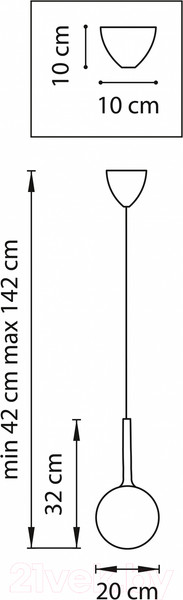 Изображение товара Потолочный светильник Lightstar Globo 813022