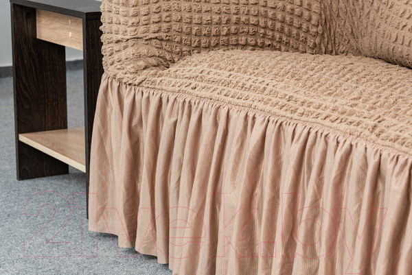 Изображение товара Комплект чехлов Софатэкс Люкс КПО-4 / 00833 (капучино)