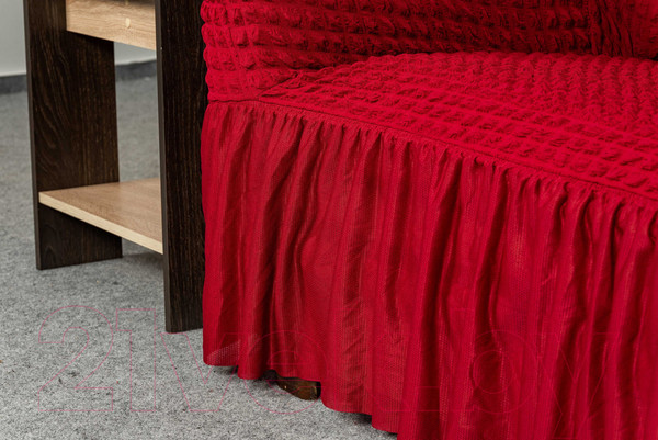 Изображение товара Комплект чехлов Софатэкс Люкс КПО-4 / 00832 (бордовый)