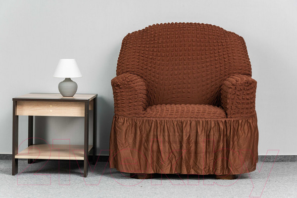 Изображение товара Комплект чехлов Софатэкс Люкс КПО-4 / 00831 (шоколад)