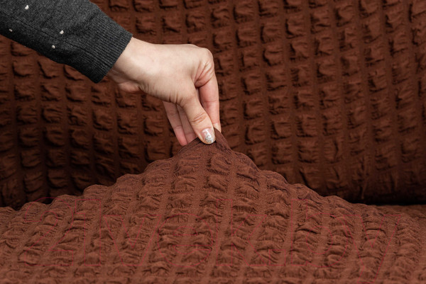 Изображение товара Комплект чехлов Софатэкс Люкс КПО-4 / 00831 (шоколад)