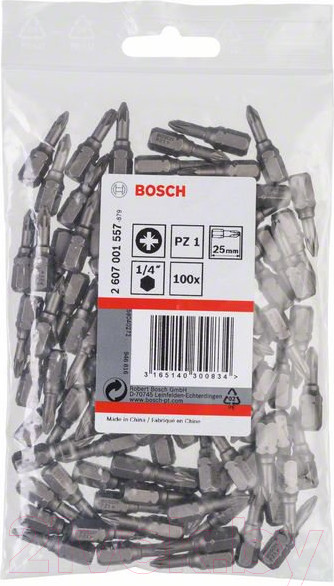 Изображение товара Набор бит Bosch 2.607.001.557