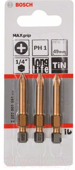 Изображение товара Набор бит Bosch 2.607.001.551