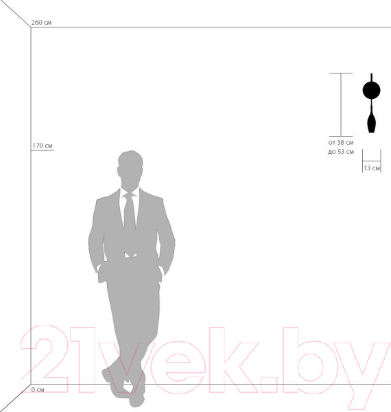 Изображение товара Бра Lightstar Pentola 803521