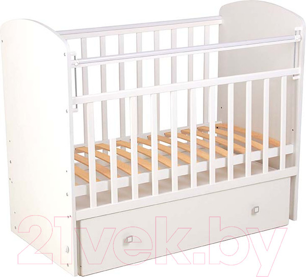 Изображение товара Детская кроватка Фея 750 / 0002551.9 (белый)