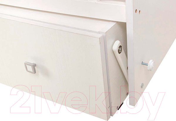 Изображение товара Детская кроватка Фея 750 / 0002551.9 (белый)