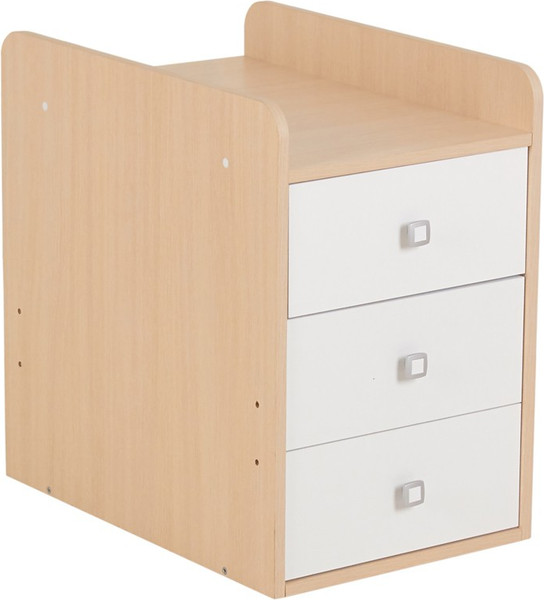 Изображение товара Детская кровать-трансформер Фея 1100 / 0001033.161 (дуб пастельный/белый)