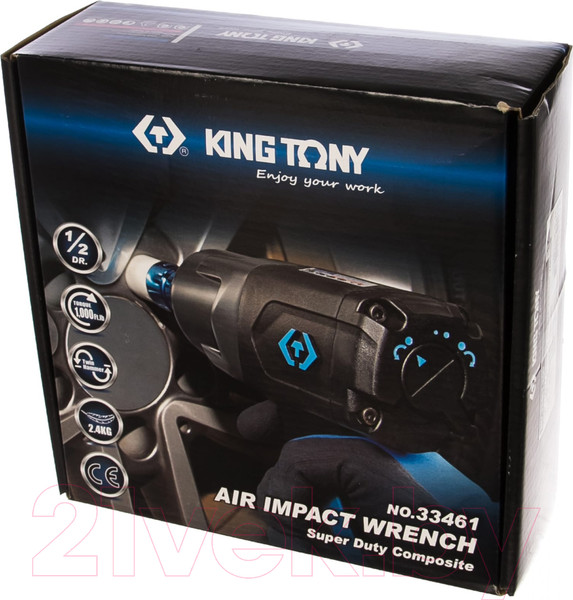 Изображение товара Пневмогайковерт King TONY 33461-100