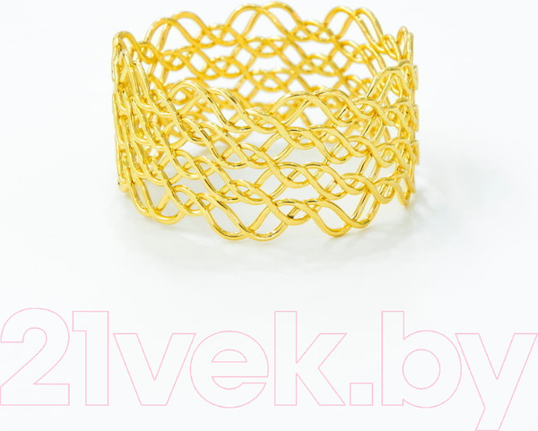 Изображение товара Кольцо для салфеток Arya Red Straw / 8680943222817 (4шт, золото)