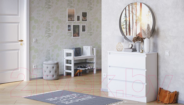 Изображение товара Комод Polini Kids Simple 1930 / 0002570.9 (белый)