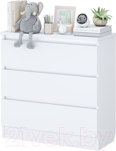 Изображение товара Комод Polini Kids Simple 1930 / 0002570.9 (белый)